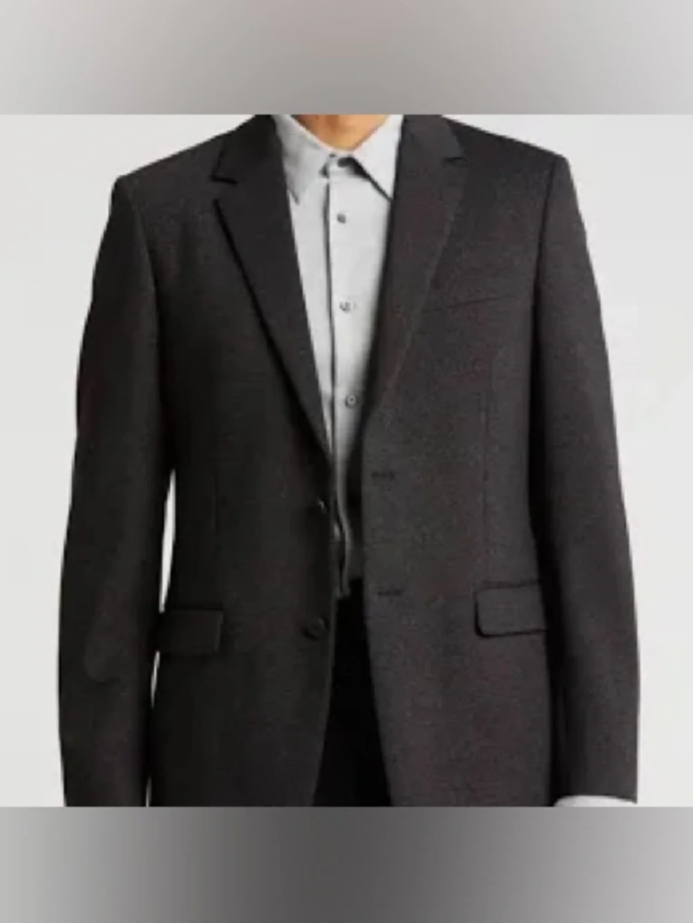 Theory Xylo NP Wool Blazer 38 Short Bordo 2 Button Sport Coat Men’s